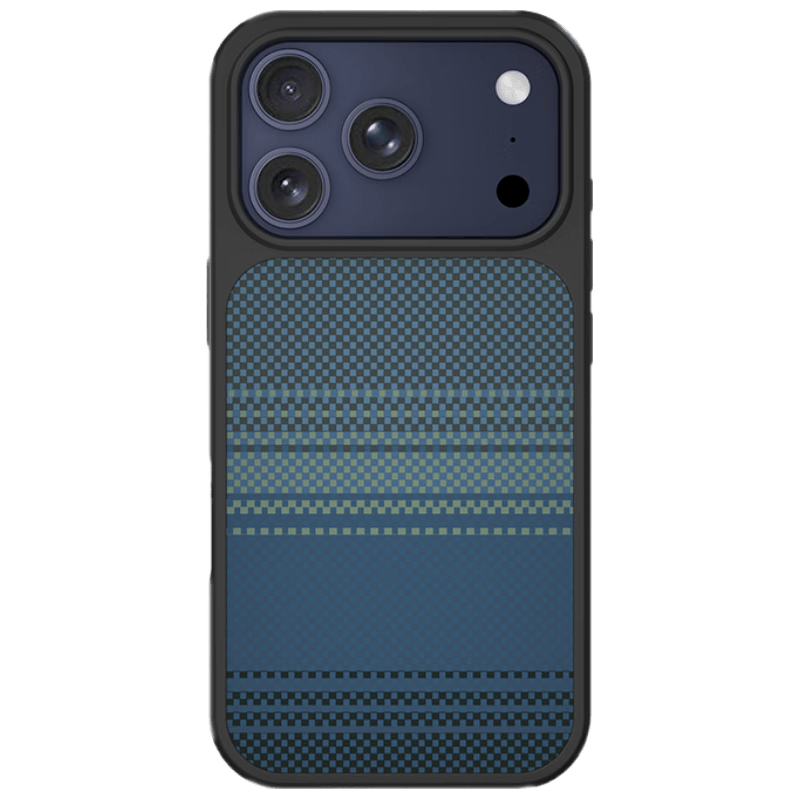 暴走 iPhone17 Pro Max 隐形强磁软边防摔手机壳 蓝色