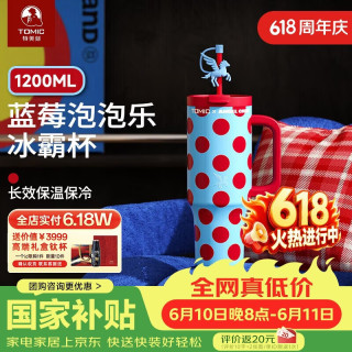 特美刻 保温杯 大容量设计师 500ml 冰霸杯