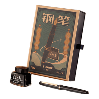 百乐 FP-78G 钢笔 黑色 F尖