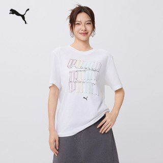 PUMA 男女通用运动T恤 687673