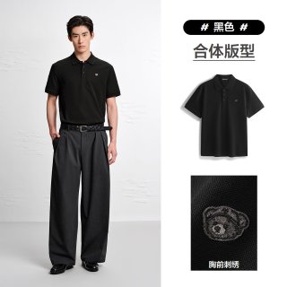 太平鸟 男士POLO衫 BACOG222F-0613