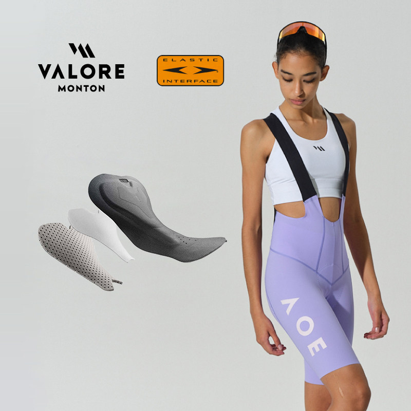 VALORE AOE 双箭头减震坐垫 女款骑行背带短裤
