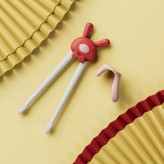 如山 宝宝训练筷 兔年