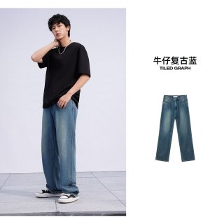 美特斯邦威 男士牛仔裤 132570