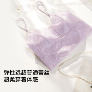 Ubras 性感蕾丝 女士文胸 夏季轻薄防凸点内衣