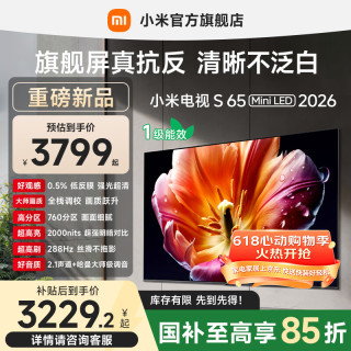 小米 S65 Mini LED 2026 65英寸 L65MC-S 电视