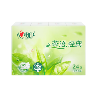心相印 茶语经典手帕纸 4层6片24包