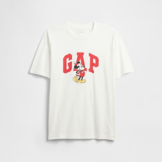 Gap 男女装夏季款纯棉卡通印花logo短袖T恤上衣美版821805 白色 M 美码 L亚洲码180/96A