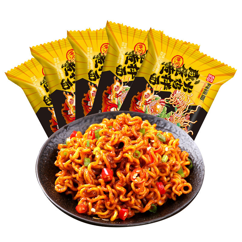 同碗福 蟹黄拌面 200g*10盒 方便面