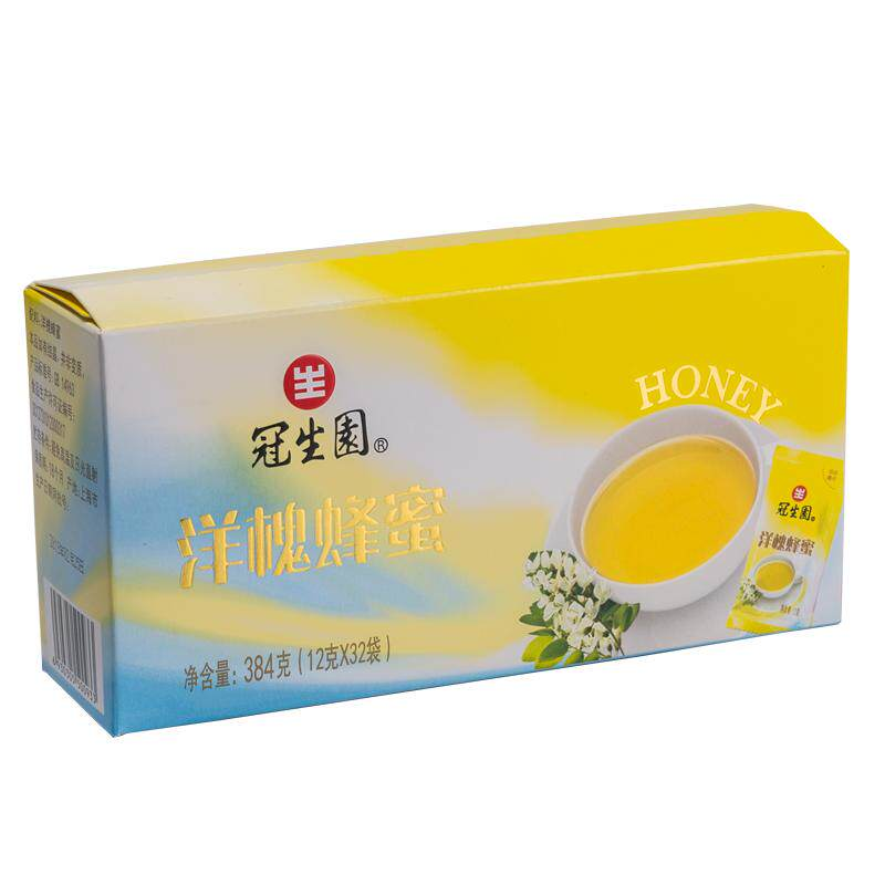 冠生园 洋槐蜂蜜 32袋*2盒 量贩装