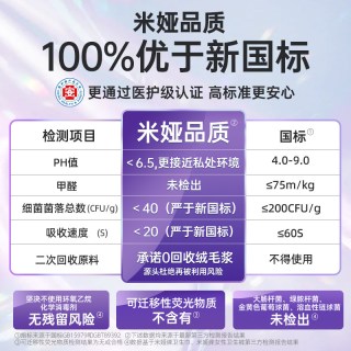 米娅 黑米240mm超薄棉柔干爽无香姨妈巾超长420mm日夜用组合卫生巾