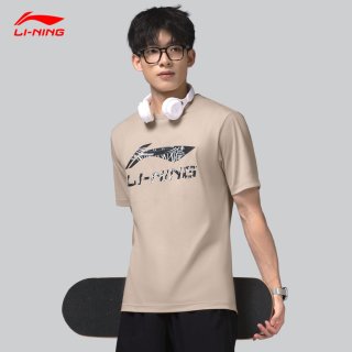 李宁 Lining 李宁 运动生活 男士短袖T恤 AHSUB-09-3