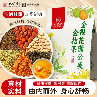 九芝堂 金银花蒲公英金桔茶 100g（5g*20）