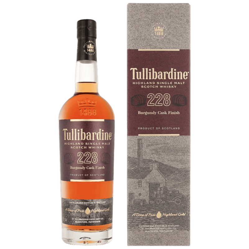 TULLIBARDINE 图里巴丁 225苏特恩单一麦芽威士忌 700ml