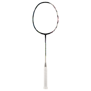 李宁 战戟9000POWER 4U 全碳素羽毛球拍+发空拍+线+2个手胶