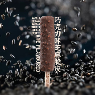 美登高 爆芝脆麦香芝麻味脆皮雪糕 200g*3支