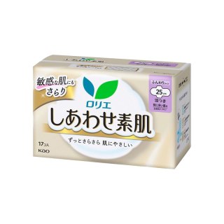 花王 进口日本花王乐而雅素肌卫生巾日用柔软亲肤瞬吸姨妈巾