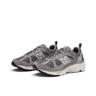 new balance NB878官方夏季老爹鞋男鞋女鞋复古网面透气百搭轻便休闲运动鞋 城堡灰/雾霾蓝 CM878KO1