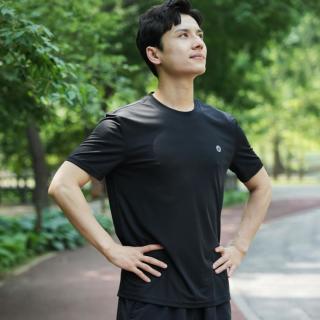 必迈 男款短袖跑步T恤