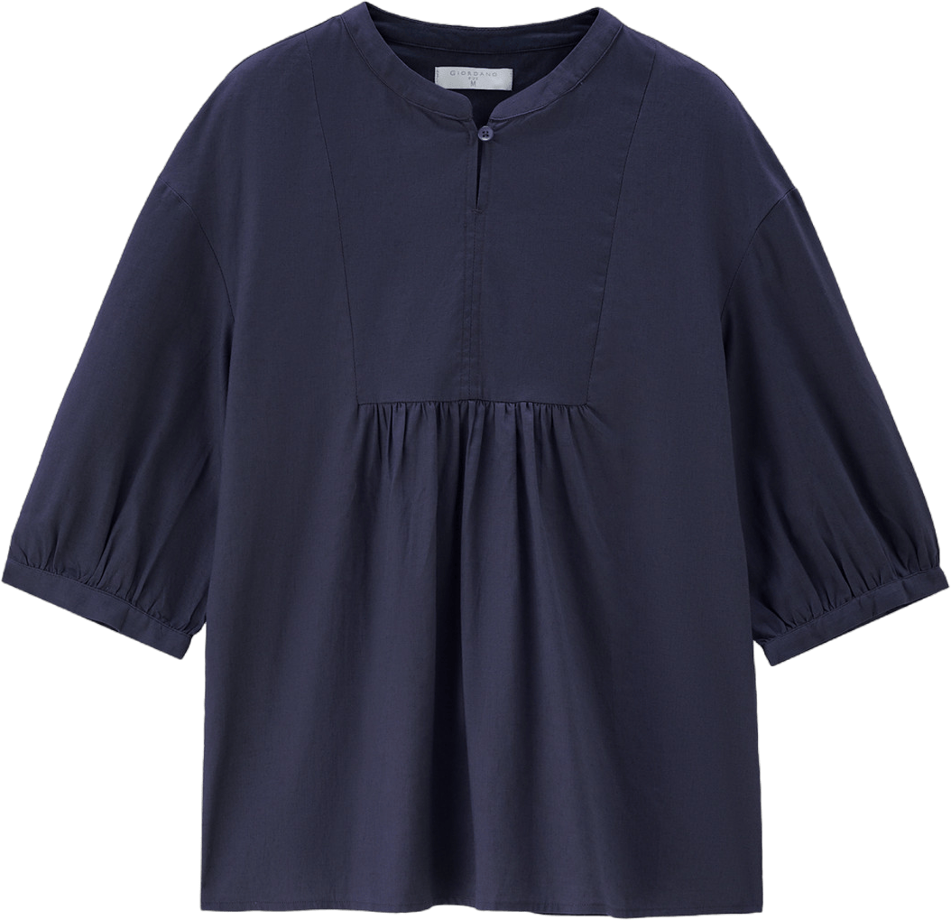 GIORDANO/佐丹奴 春夏天然棉麻衬衫