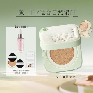 SOCORSKIN 精灵气垫粉底遮瑕持久不脱妆BB霜混干油皮保湿