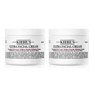 科颜氏 Kiehl’s)高保湿面霜 补水保湿 滋养肌肤 乳液面霜 滋润保湿 高保湿面霜125ml 两盒装