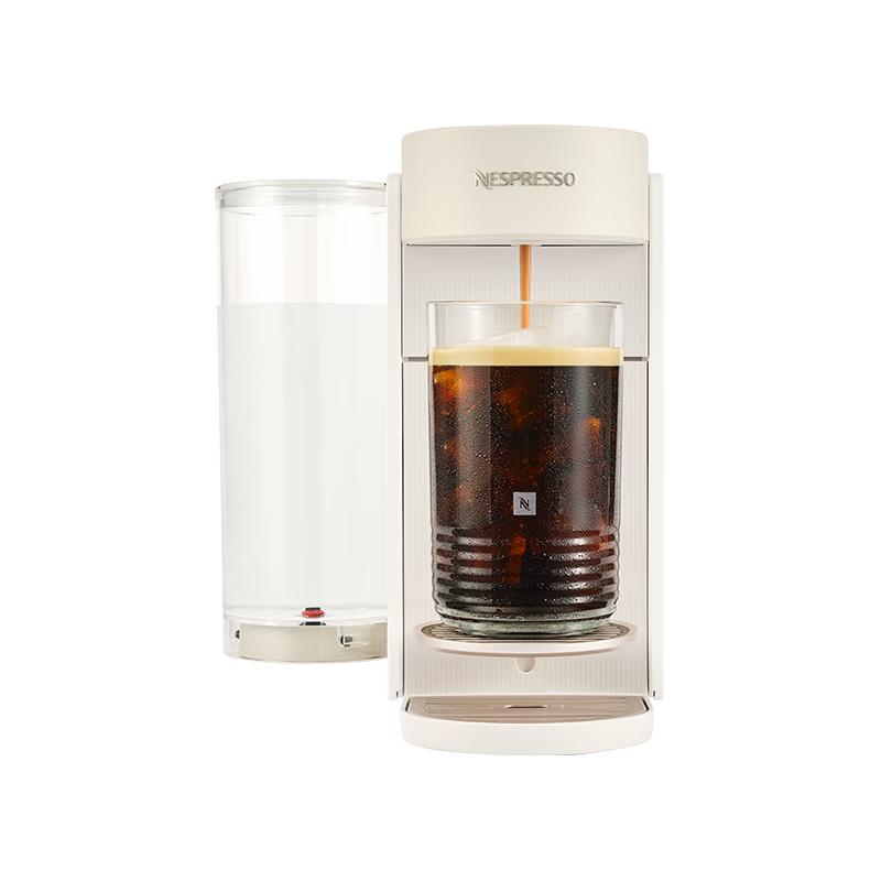 NESPRESSO 浓遇咖啡 Vertuo UP 胶囊咖啡机 珍珠白