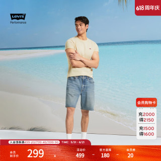 Levi's 冰酷系列 男士牛仔短裤 003YW-0000 蓝色 36