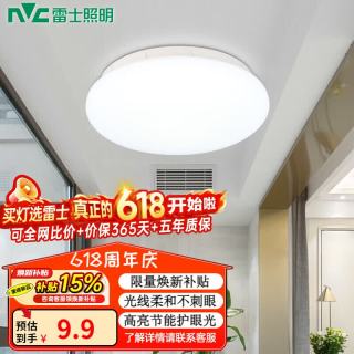 雷士 阳台灯玄关灯过道灯LED吸顶灯卧室灯过道走廊阳台灯简约灯具 白色 6w（170*65mm）白光