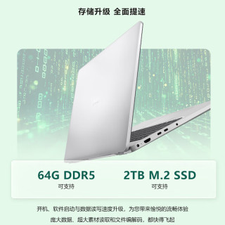 戴尔 笔记本电脑Dell Pro 16 高性能AI电脑 16英寸大屏商务办公轻薄本Ultra 5/16G/1T