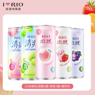锐澳 微醺鸡尾酒 葡萄伏特加 330ml*6罐