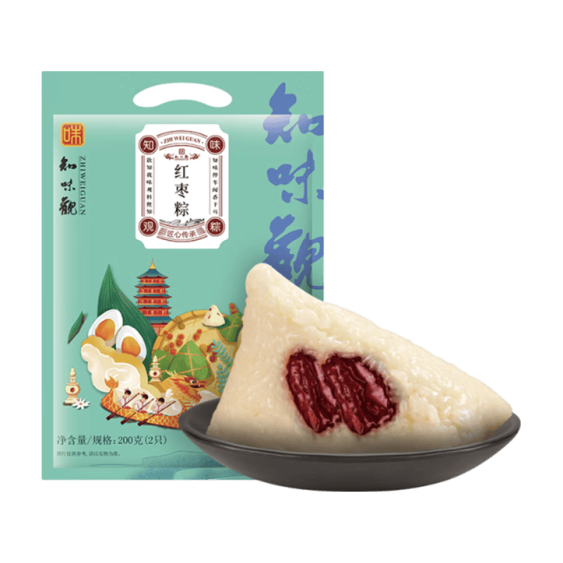 知味观 蜜枣粽 200g 粽子