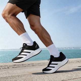adidas 男鞋夏季耐磨防滑缓震透气休闲鞋运动鞋跑步鞋