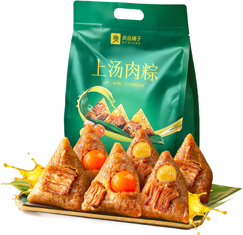 良品铺子 肉粽量贩装