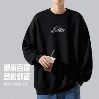 安踏 加绒保暖 男士卫衣