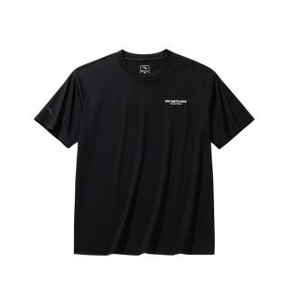 安踏 篮球KT短袖T恤简约透气夏季潮流舒适针织衫百搭休闲运动上衣