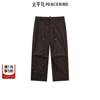 太平鸟 男士工装休闲裤 B2GBE3Z13