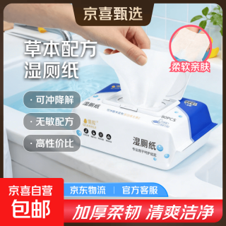 京喜 京东 湿厕纸 80片*1包