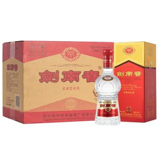 剑南春 水晶剑 38%vol 浓香型白酒 500ml*6瓶