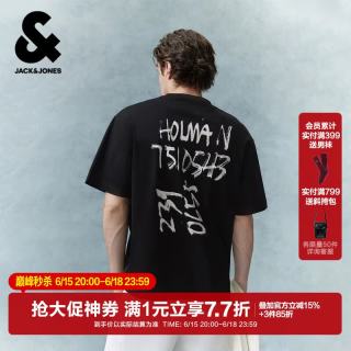 杰克琼斯 杰克·琼斯 夏季男款短袖系列时尚潮流男装