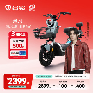 台铃 潮凡电动轻便摩托车
