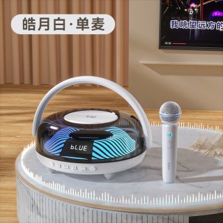 索爱 K59话筒音响家用k歌麦克风一体家庭ktv儿童卡拉ok唱歌机音箱