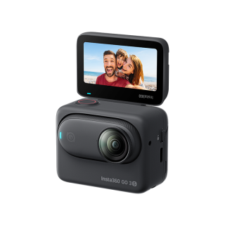影石 GO 3S Vlog骑行防抖 拇指防抖运动相机 64G（黑色）