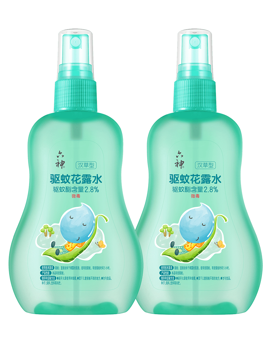 六神 驱蚊花露水