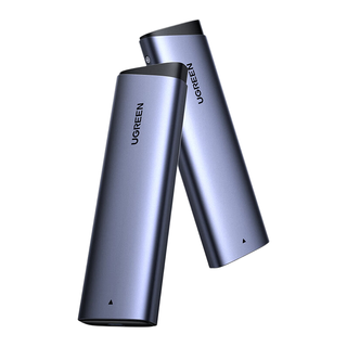 绿联 M.2 NVMe/SATA移动硬盘盒 USB3.0 配AC线