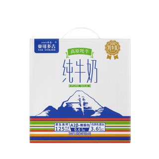 高原之宝 亚可多吉高原牦牛纯牛奶 200ml*10盒