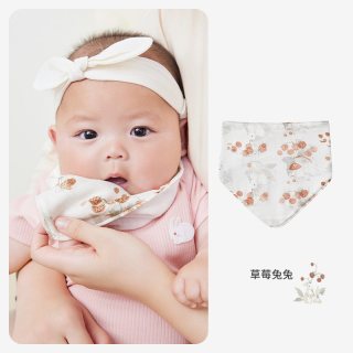 ibaby i-baby竹棉抑菌纱布三角巾1条装新品
