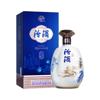 汾酒 沪上青花 清香型白酒 53度 500ml*1瓶