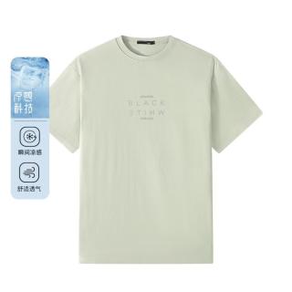 GXG 时尚潮流印花舒适男式圆领休闲短袖T恤
