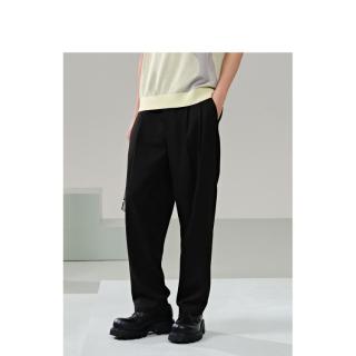 限尺码：GXG 皮筋抽绳休闲裤简约时尚通勤长裤男